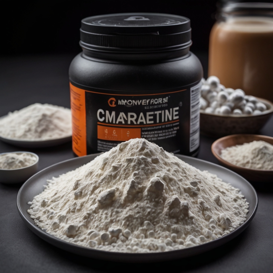2. Creatine Monohydrate – The Powerhouse
