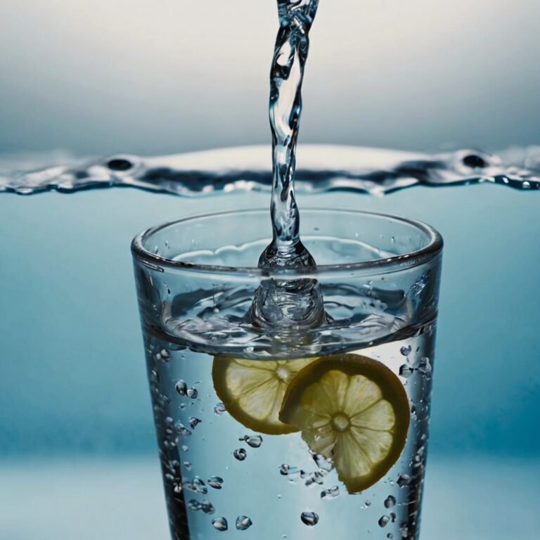 glass of water